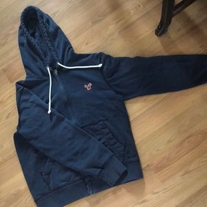 American Eagle Navy blue zip up hoodie / sweater
